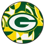 Fanmats 23268 Green Bay Packers Roundel Rug - 27IN. Diameter Xfit Design. Fixed Price $58.55.