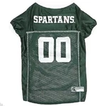 Michigan State Spartans Ncaa Dog Pet Mesh Jersey (all Sizes). Fixed Price $16.00.