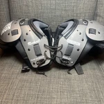 Markwort Football Shoulder Pads Youth Medium- Grey. Fixed Price $37.48.