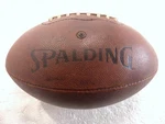 Vintage 1980S Spalding Top-flite J5V Spiral Balanced Leather Football Game. Fixed Price $33.95.