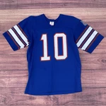 Vintage 80S New York Buffalo Bills Rawlings Nfl Football Blue Jersey #10 Men. Fixed Price $37.49.