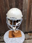 Vintage Large Schutt Air Football Helmet Thru Jr Complete White 7898. Fixed Price $79.20.