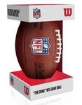 Wilson Regulation "the Duke" Official Nfl Game Leather Football - Roger Goodell. Fixed Price $132.89.