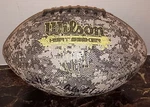 Signed Vintage Camo Wilson Heatseeker Football-by Multiple Nfl Players As Pict. Fixed Price $37.97.
