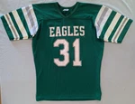 Vintage Philadelphia Eagles Jersey Mens Medium Green Nfl Football Rawlings Usa. Fixed Price $39.99.