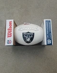 Oakland Las Vegas Raiders Full Size Nfl Signature Series Football Wilson Rare. Fixed Price $39.95.