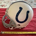 Nfl Riddell Mini Football Helmet Indianapolis Colts 3 5/8 New No Box. Fixed Price $28.99.
