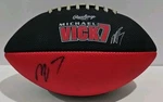 Michael Vick 7 Autographed Signed Person Rawlings Junior Football Falcons Vt. Fixed Price $39.40.