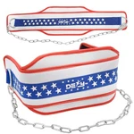 Weight Lifting Neoprene Diping Exercise Fitness Gym Body Building Belt Us Flag. Fixed Price $200.00.