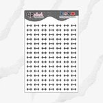 Weight Lifting Icon Planner Stickers, Gym, Training, Functional. Fixed Price $6.99.