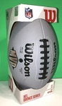 Nfl Bronze Series Wilson Football - Gray Weather Afc Nfc New In Box. Fixed Price $75.00.