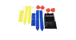 Athletic Works 10 Person Flag Football Set With Carrying Bag, Blue Yellow. Fixed Price $8.00.
