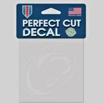 Penn State Nittany Lions White Logo Cut Decal 4"X4" For Car Windows Laptop Cover. Fixed Price $10.49.
