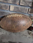 Vintage Nfl Wilson Leather Football Commissioner Pete Rozelle. Fixed Price $58.88.