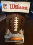 Wilson Nfl Composite Leather Junior Football With Pump And Tee. Fixed Price $17.43.