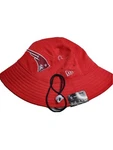 New Era Nfl England Patriots Red Afc Pro Bowl Bucket Hat/cap, Size M/l. Fixed Price $14.00.