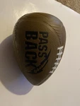 Vintage Passback Sports Training Football Ages 5+ Throwing Bounces. Fixed Price $17.99.