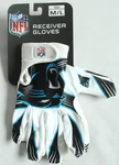 Franklin Sports Carolina Panthers Youth M/l Nfl Football Receiver Gloves Sticky. Fixed Price $12.99.