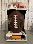 Wilson Nfl Composite Leather Junior Football With Pump And Tee - New. Fixed Price $16.99.