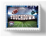 Football Touchdown Design Edible Image Personalized Birthday Cake Topper. Fixed Price $15.47.