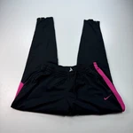 Nike Soccer Track Pants Womens Large Black Striped Stretch Training Athleisure. Fixed Price $11.50.