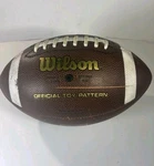 Wilson Ncaa Official Tdy Pattern Youth Size Football Holds Air Fine Fast Ship. Fixed Price $15.00.