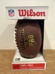 Wilson Nfl Pro Replica Game Football (official Size). Fixed Price $34.62.