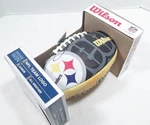 New Wilson Football Pittsburgh Steelers Junior Team Logo Series Nfl 2013 Nos. Fixed Price $18.95.