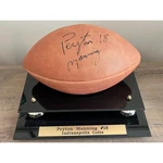 Peyton Manning Signed Indianapolis Colts Wilson Official Nfl Football With Case. Fixed Price $295.00.