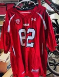 University Of Utah Utes Ncaa Under Armour PAC-12 Patch Football Jersey 2XL. Fixed Price $34.95.
