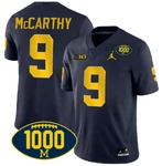 Custom Michigan Wolverines Blue Football Jersey, 1000 Patch, Stitched, Sizes. Fixed Price $99.99.