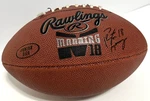 Peyton Manning 18 Peewee Size 9 1/2 In. Youth Boy's Football Nfl Rawlings. Fixed Price $6.49.