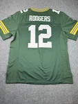 Mens Size 48 Aaron Rodgers Green Bay Packers Nike Field Stitched Jersey. Fixed Price $49.00.