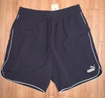 Puma Men's Shorts Elastic Waist Side Pockets Drawstring Black Large Nwt. Fixed Price $18.99.