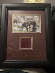 Matt Ryan Boston College Eagles Football Framed Jersey Patch Display Maroon Gold. Fixed Price $80.00.
