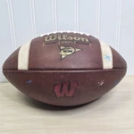 Wilson 1005 Official Wisconsin Badgers Logo Ncaa Collegiate Leather Football. Fixed Price $149.99.