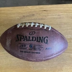 Vintage Spalding J5V Advance Game Used Leather Football (needs New Bladder). Fixed Price $9.99.