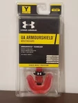 Under Armourshield Mouthguard W/ Detachable Strap Red Youth Ages 11-. Fixed Price $19.99.