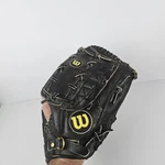 Wilson A1660 ELITE4 Series Rht 11.5" Baseball Softball Glove Black Leather. Fixed Price $22.99.