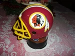 Vtg. Team Nfl Gumball Bank 1995 Washington Redskins Helmet Piggy Commanders. Fixed Price $19.99.