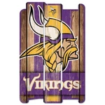 Minnesota Vikings Nfl 17" X 11" Wood Decorative Indoor Sign Wincraft. Fixed Price $28.00.
