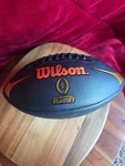 Wilson College Football Playoffs Junior Size Black/gold Mint. Fixed Price $22.00.