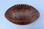 Vintage Official Wilson Nfl Leather Football Pete Rozelle Commissioner. Fixed Price $55.00.