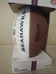 Official Seattle Seahawks Wilson Nfl Football 2026 Signed By Players. Fixed Price $200.00.