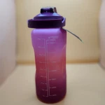 Athletic Essentials Water Bottle Ombre Purple Pink Motivational 64OZ 2000ML. Fixed Price $8.00.