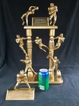 Fantasy Football Custom Trophy Mcfarlane 1/1 Gold- Hand Made 2FT Solid Nice Art$. Fixed Price $599.99.