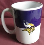 New, Minnesota Vikings Nfl Football 15 Oz. Coffee Mug Cup, Logo Brands. Fixed Price $16.99.