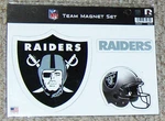 Rico Industries SKU#915V Nfl (las Vegas) Raiders Die Cut Team Magnet Set Sheet. Fixed Price $8.99.