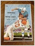 Springfield Hs Football Program 1972 Montgomery Pa Upper Dublin Game. Fixed Price $20.49.