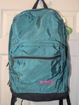 Wenzel Backpack 3 Compartment Green Nylon Hiking Camping School Travel Bag. Fixed Price $24.63.